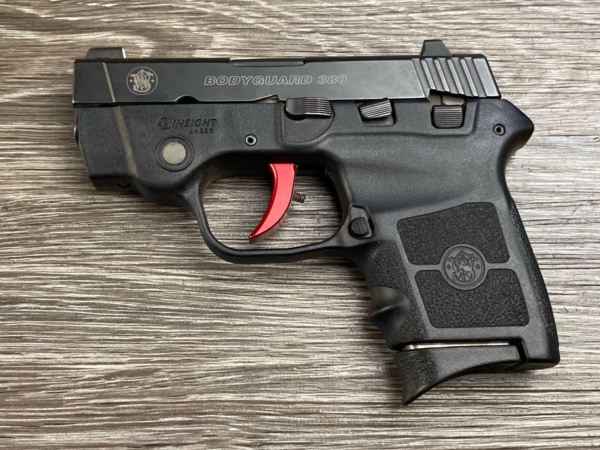 SMITH & WESSON BODYGAURD 380 .380 CAL SEMI AUTO PISTOL w/ BOX/2 MAGS