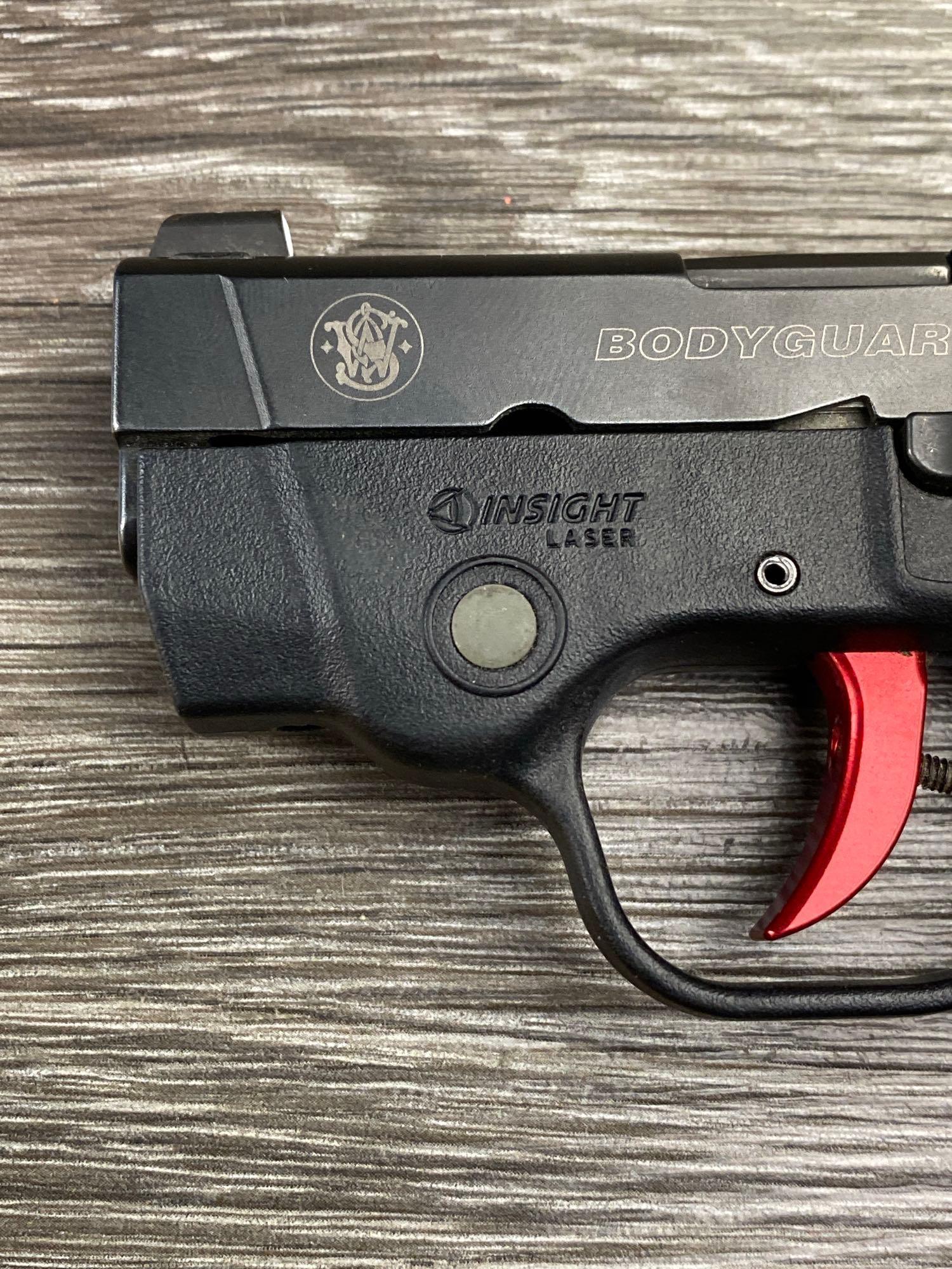 SMITH & WESSON BODYGAURD 380 .380 CAL SEMI AUTO PISTOL w/ BOX/2 MAGS