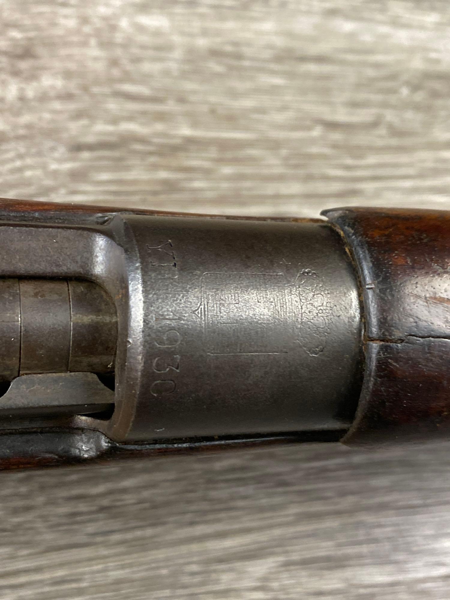 BELGIAN MAUSER MODEL 98 8mm CAL BOLT ACTION RIFLE