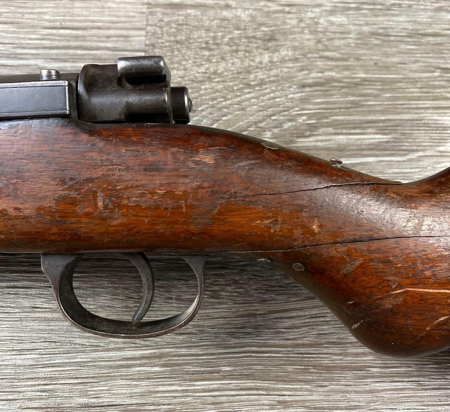 BELGIAN MAUSER MODEL 98 8mm CAL BOLT ACTION RIFLE