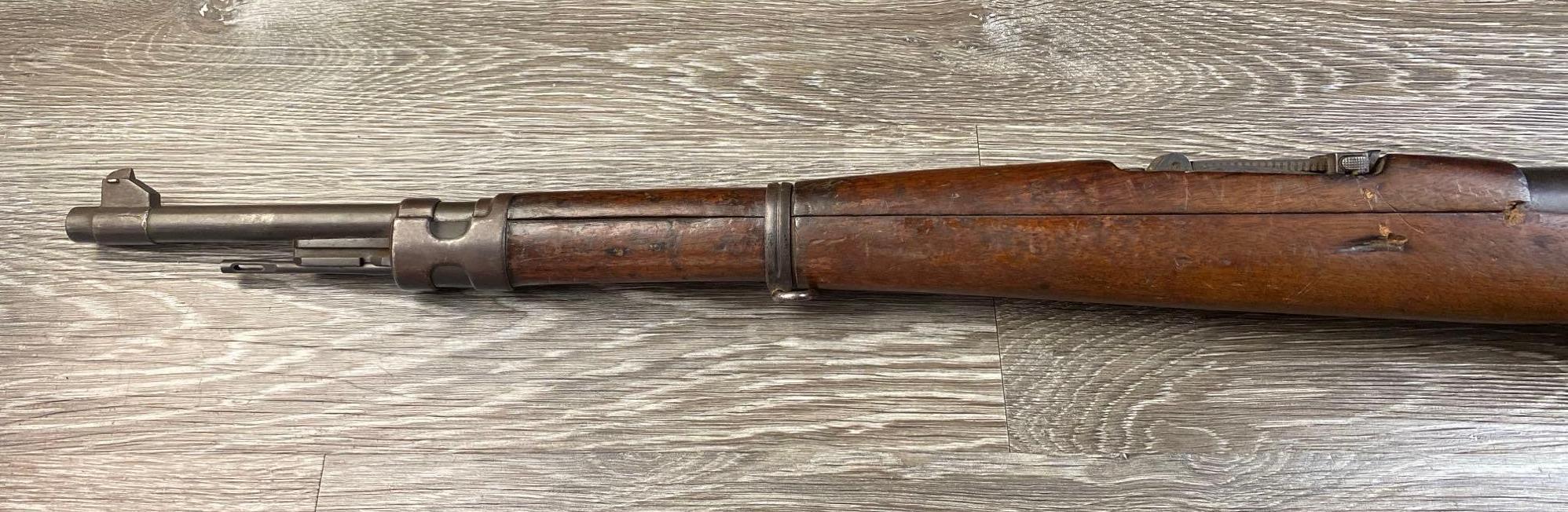 BELGIAN MAUSER MODEL 98 8mm CAL BOLT ACTION RIFLE