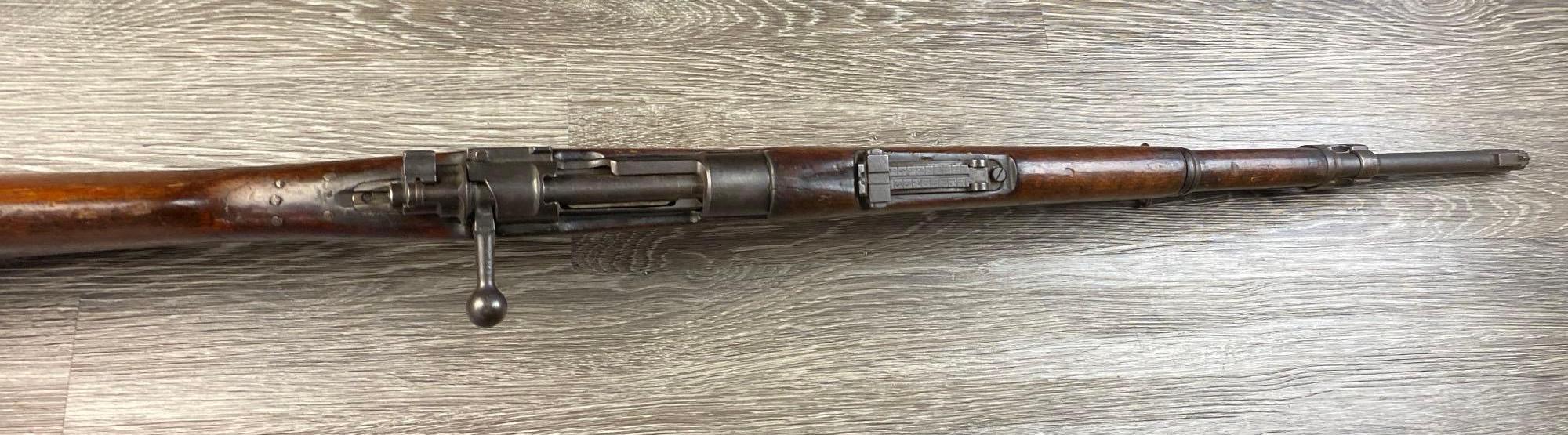 BELGIAN MAUSER MODEL 98 8mm CAL BOLT ACTION RIFLE