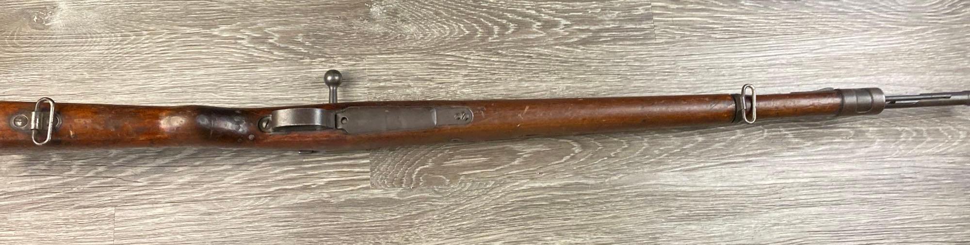 BELGIAN MAUSER MODEL 98 8mm CAL BOLT ACTION RIFLE