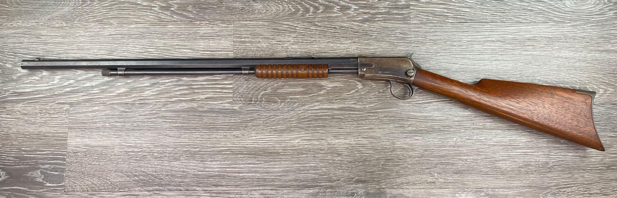 WINCHESTER MODEL 1890 SLIDE ACTION TAKEDOWN RIFLE .22 SHORT CAL.