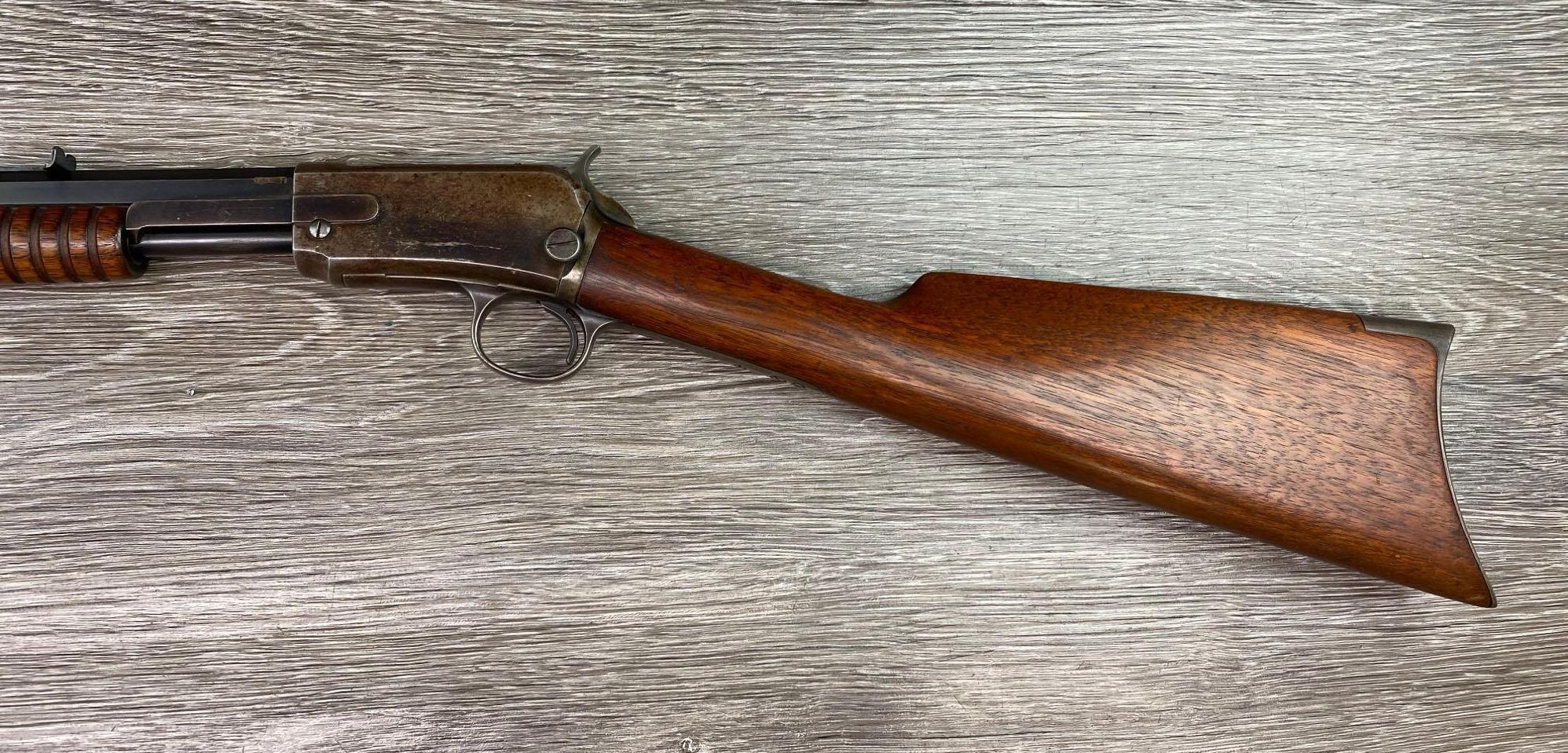 WINCHESTER MODEL 1890 SLIDE ACTION TAKEDOWN RIFLE .22 SHORT CAL.