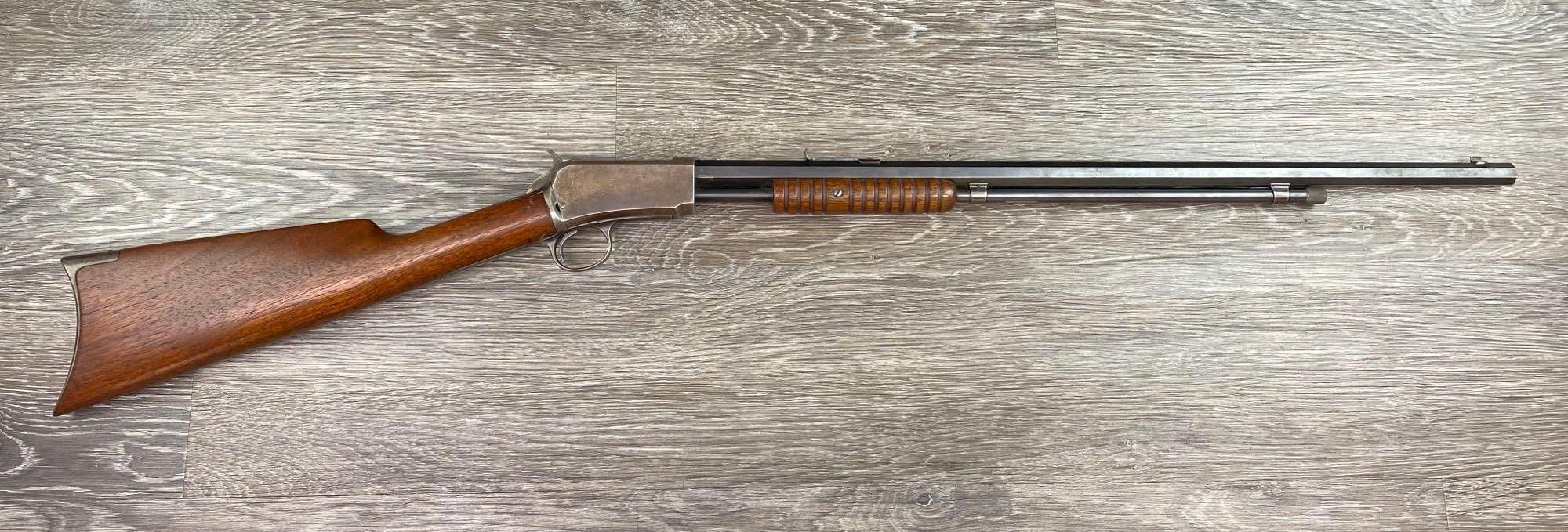 WINCHESTER MODEL 1890 SLIDE ACTION TAKEDOWN RIFLE .22 SHORT CAL.