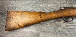 RUSSIAN MODEL 1870 BERDAN II SINGLE SHOT BOLT ACTION RIFLE 10.75 X 58r CAL. CIRCA 1878 w/ BAYONET
