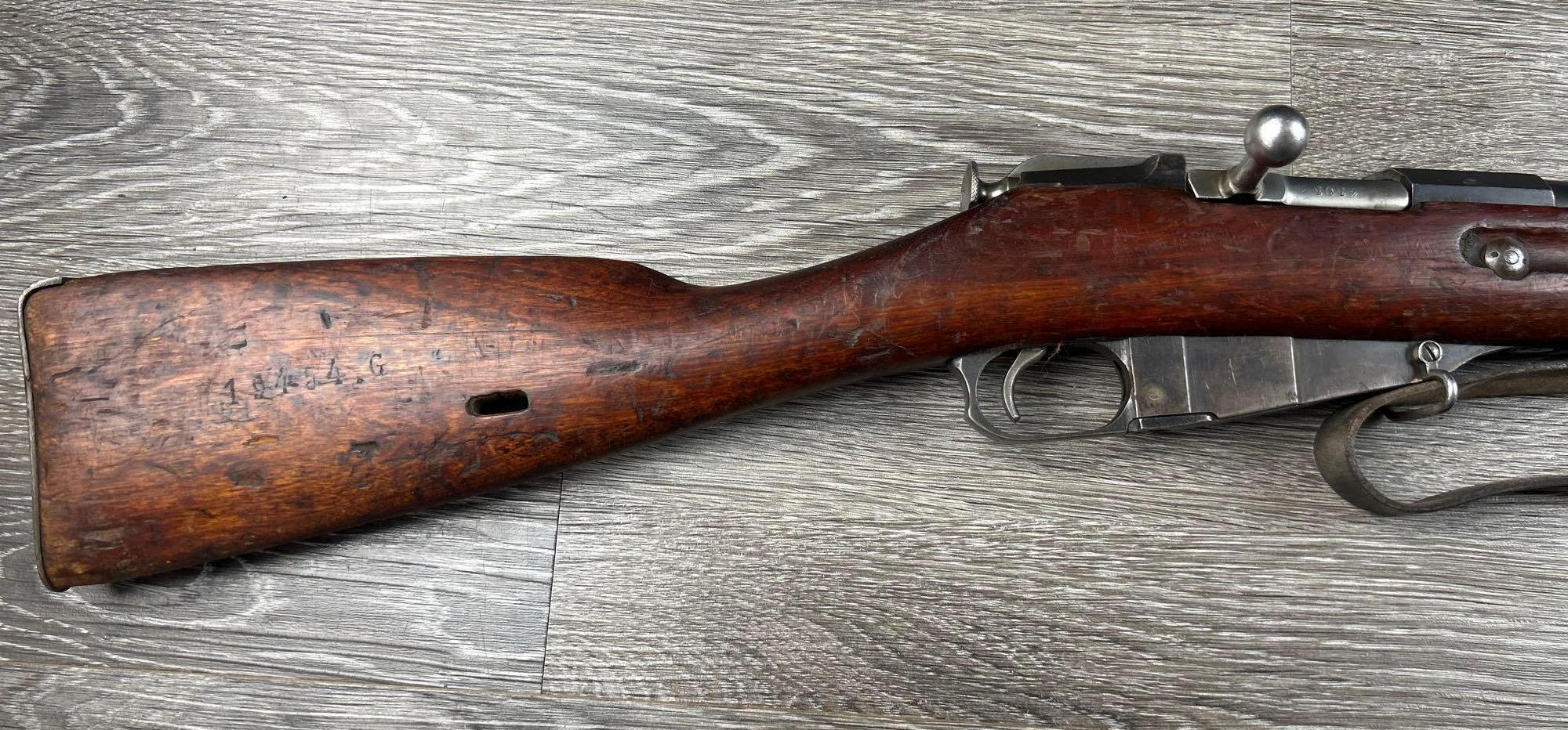 WWI ERA RUSSIAN TULA ARSENAL MOSIN NAGANT MODEL 91 BOLT ACTION RIFLE 7.62 X 54R w/ PARADE SLING