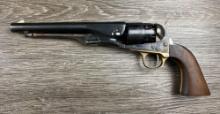 BELGIAN 1960 NEW MOD. ARMY CENTENNIAL PERC. REVOLVER .44 CAL/8" BBL.