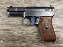 MAUSER BANNER POCKET SIZE PISTOL 6.35MM CAL 3" BBL.