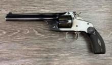 ANTIQUE S&W NEW MOD. NO. 3 REVOLVER .44 RUSSIAN 6.5" BBL