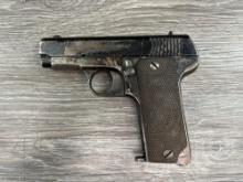 SPANISH EIBAR RUBY MODEL 1916 SEMI-AUTO PISTOL 7.65 MM CAL.