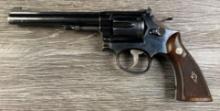 S & W K-22 DA REVOLVER .22 LR CALIBER (CIRCA 1957)