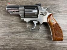 S&W 66-2 STAINLESS DA REVOLVER .357 MAG/2.5" BBL.