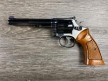 S&W MODEL 48-4 DA REVOLVER .22 MRF CAL/6" BARREL