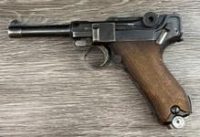 GERMAN DWM-MARKED LUGER MODEL P08 7.65mm/.30 LUGER CALIBER SEMI-AUTO PISTOL