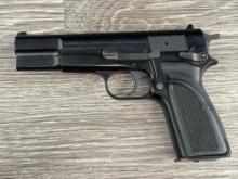 BELGIAN BROWNING HI-POWER SEMI-AUTO PISTOL .40 S&W CAL w/ FACTORY HARDCASE