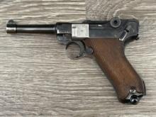 GERMAN PROOFED LUGER P08 PISTOL 42 CODE 9MM/4"BBL