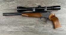 THOMPSON CENTER SUPER 14 SINGLE SHOT PISTOL .30 HERRETT CAL. w/ SCOPE