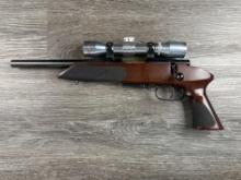 ANSCHUTZ BA TARGET PISTOL .22 HORNET CAL/10" BBL w/ SCOPE