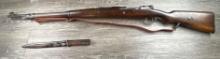BRNO MAUSER MODEL 98/22 CONTRACT BOLT ACTION RIFLE 8MM w/ BAYONET