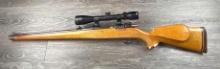 MAUSER MODEL 33/50 BOLT ACTION CARBINE SPORTER 6.5 X 55 CAL., w/ SCOPE