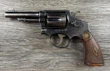 EARLY S&W PRE-MODEL 10 REVOLVER .38 S&W SPL CAL/4" BBL