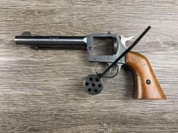 H&R MOD 649 DA REVOLVER W/LEATHER HOLSTER