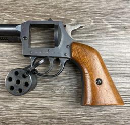 H&R MOD 649 DA REVOLVER W/LEATHER HOLSTER