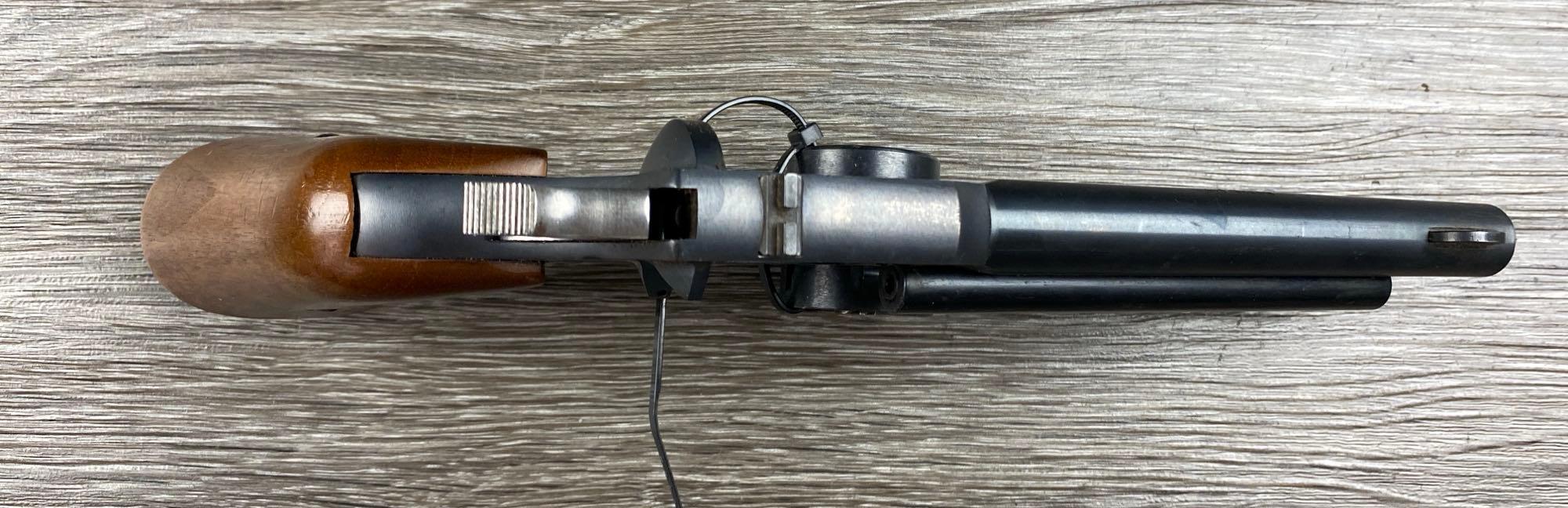 H&R MOD 649 DA REVOLVER W/LEATHER HOLSTER