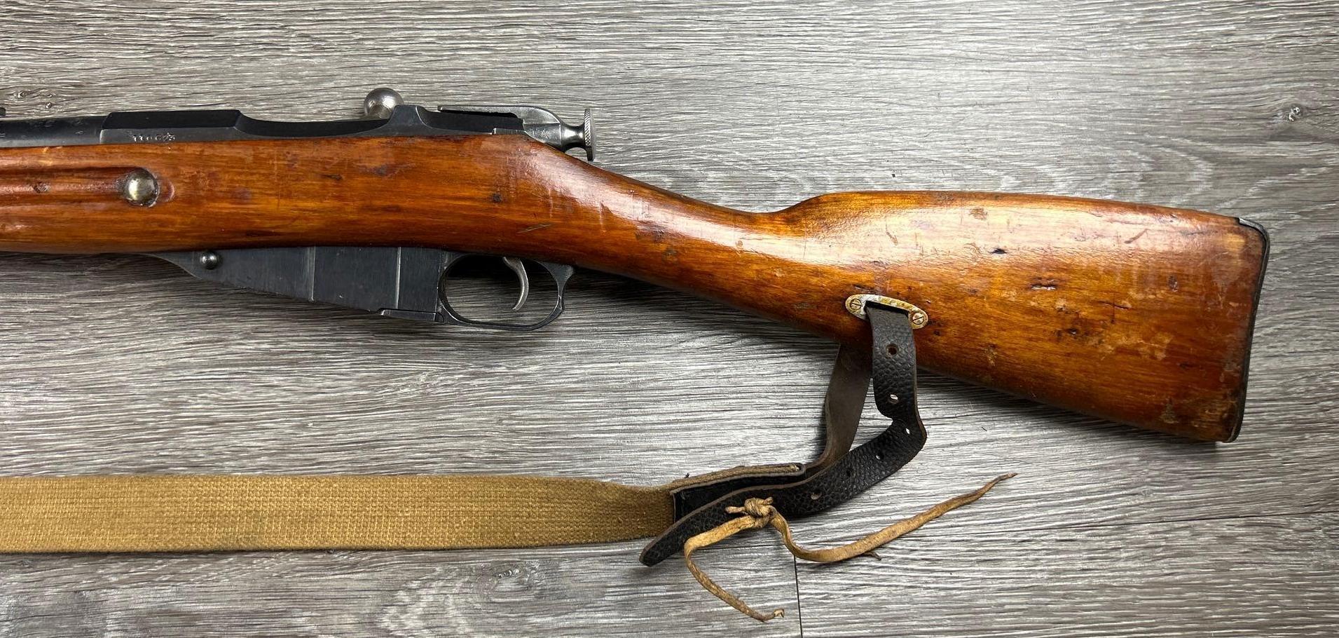 RUSSIAN MODEL M91 MOSIN NAGANT BOLT ACTION RIFLE 7.62 X 54R CAL.
