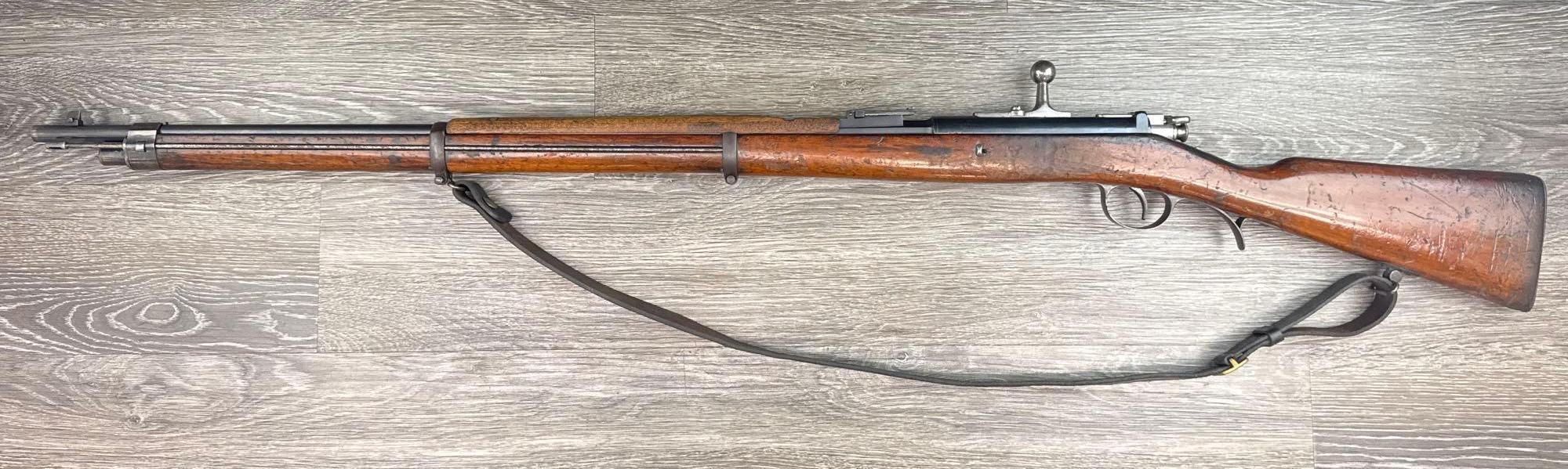 ANTIQUE STEYR MODEL 1886 8mm KROPATSCHEK CAL BOLT ACTION RIFLE