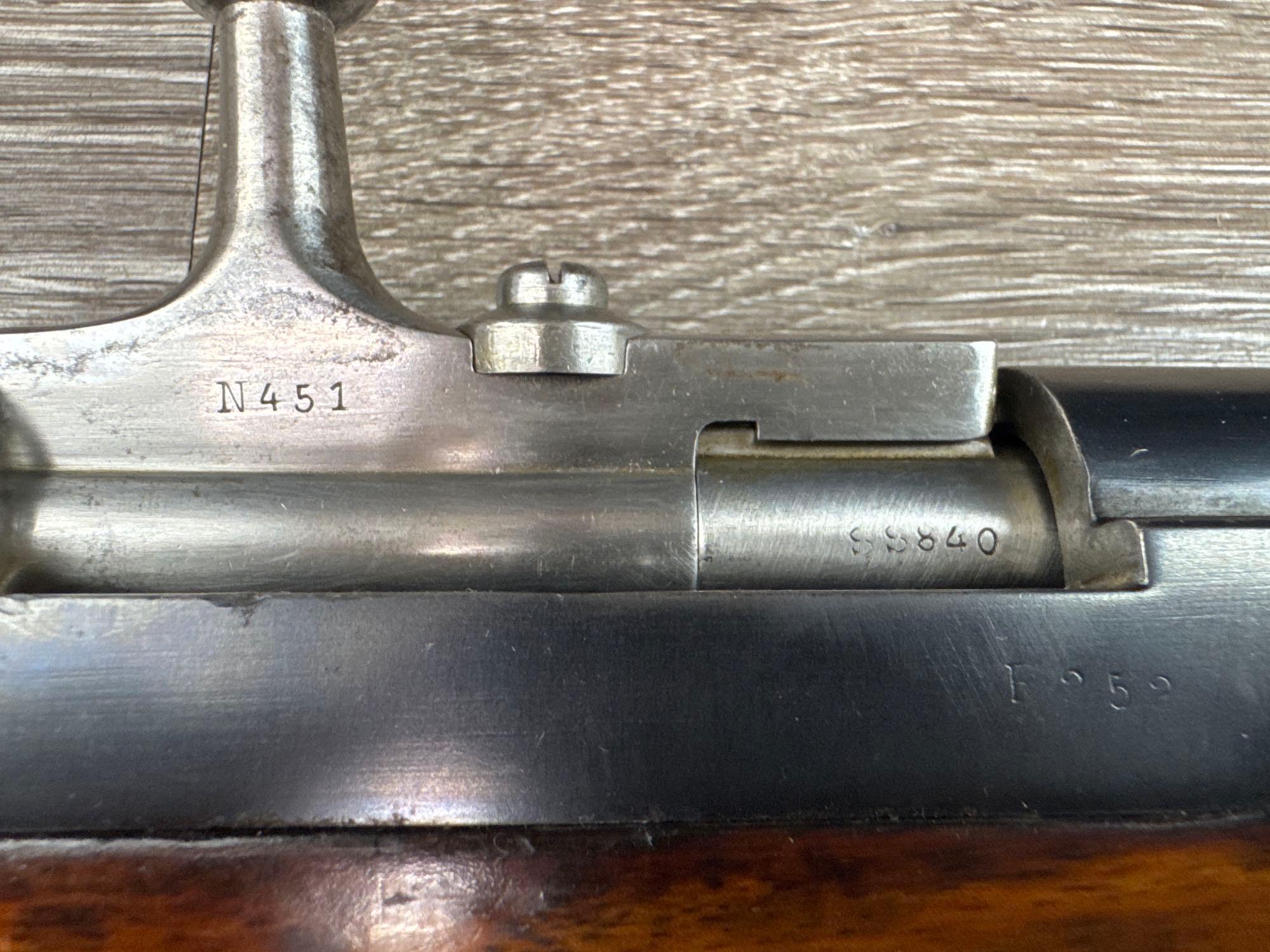 ANTIQUE STEYR MODEL 1886 8mm KROPATSCHEK CAL BOLT ACTION RIFLE