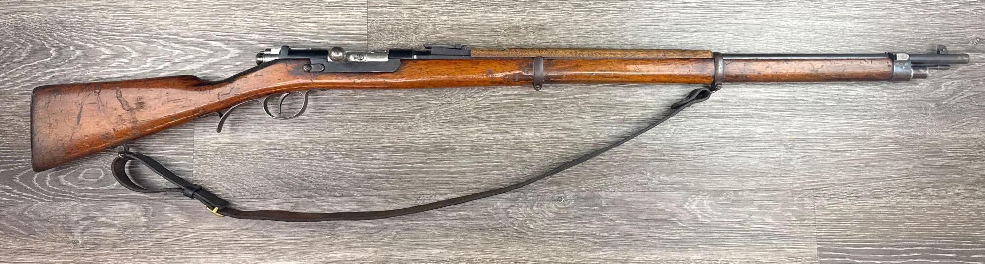 ANTIQUE STEYR MODEL 1886 8mm KROPATSCHEK CAL BOLT ACTION RIFLE