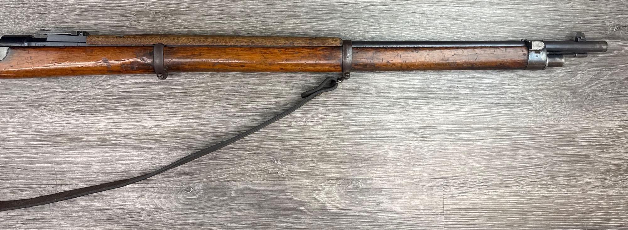 ANTIQUE STEYR MODEL 1886 8mm KROPATSCHEK CAL BOLT ACTION RIFLE