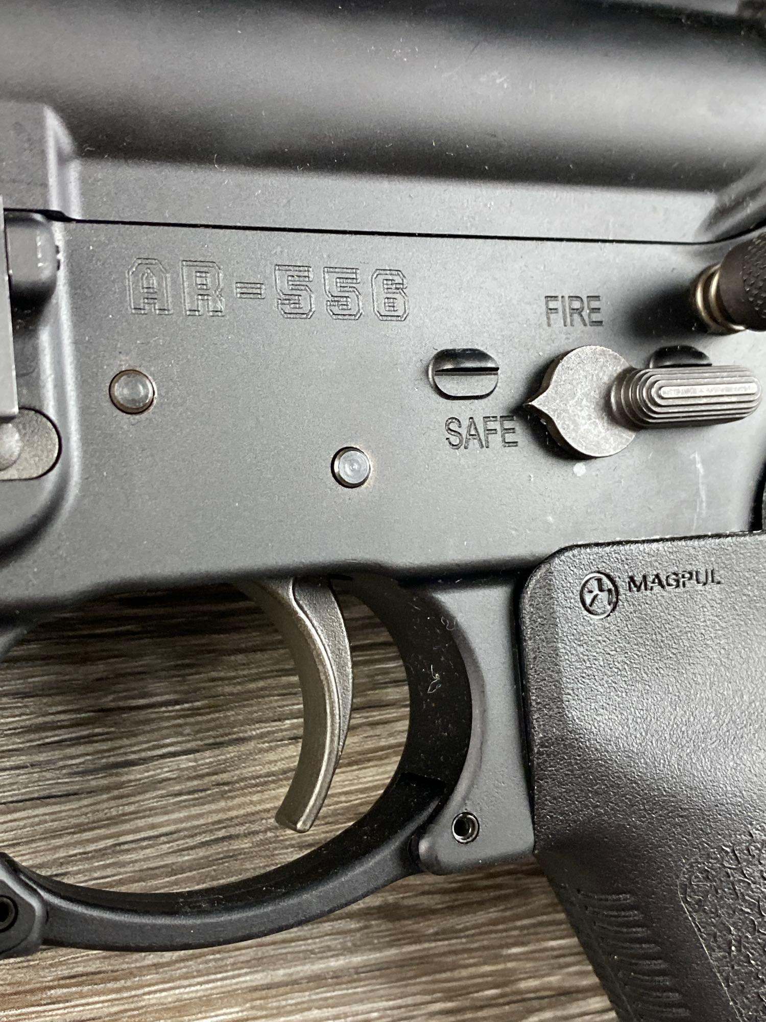 RUGER AR-556 SEMI-AUTO RIFLE 5.56 CAL.