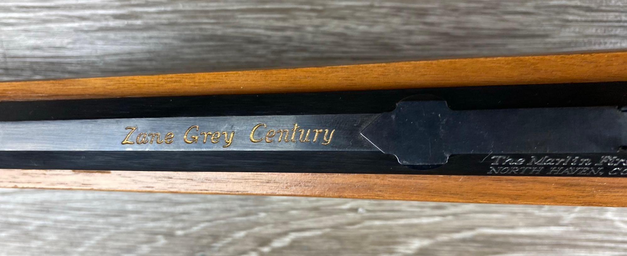 MARLIN MODEL 336 ZANE GREY CENTENNIAL LEVER ACTION RIFLE .30-30 CAL.