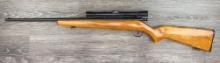 SPRINGFIELD MOD 120A .22 S, L, & LR CAL RIFLE w/ SCOPE