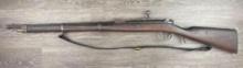 STEYR MODEL 1894 BOLT ACTION RIFLE 8MM CAL. w/BAYONET, SCABBARD & SLING