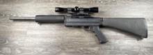 CUSTOM REMINGTON MODEL 597 SEMI-AUTO RIFLE .22 LR CAL. w/LEUPOLD SCOPE