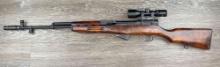RUSSIAN SKS SEMI-AUTO RIFLE 7.62 X 39 CAL.