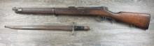 STEYR MODEL 1886 BOLT ACTION RIFLE 8 X 57 CAL. w/BAYONET DATED 1886