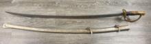 U.S. CIVIL WAR OFFICERS SWORD/SCABBARD 1865 A.G.M. INSPECTED