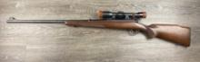 PRE64 WINCHESTER MODEL 70 BOLT ACTION RIFLE .264 WIN MAG CAL., w/AJACK 4x90 WWII GERMAN SNIPER SCOPE