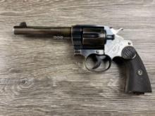 COLT NEW SERVICE REVOLVER .455 ELEY CAL. w/ INSCRIPTION & FACTORY LETTER