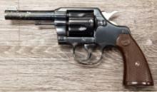 VERY RARE U.S. ARMY INTELLIGENCE WWII ISSUE COLT OFFICIAL POLICE REVOLVER IN .38 CAL w/LETTER