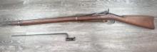 U.S. SPRINGFIELD 1884 TRAPDOOR RIFLE .45-70 CAL. w/ SLING & BAYONET