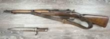 STEYR M95 BOLT ACTION RIFLE 8 X 50R CAL. w/BAYONET & SCABBARD
