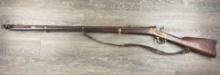 REMINGTON ROLLING BLOCK SINGLE SHOT RIFLE .45-70 CAL. w/ BAYONET & SLING