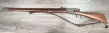 SWISS VETTERLI BOLT ACTION RIFLE 10.4 MM CAL. w/ LEATHER SLING
